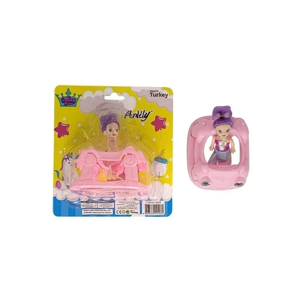 Sevimli Yürüteçli Parmak Bebek 12x10x10 cm ürün görseli 1