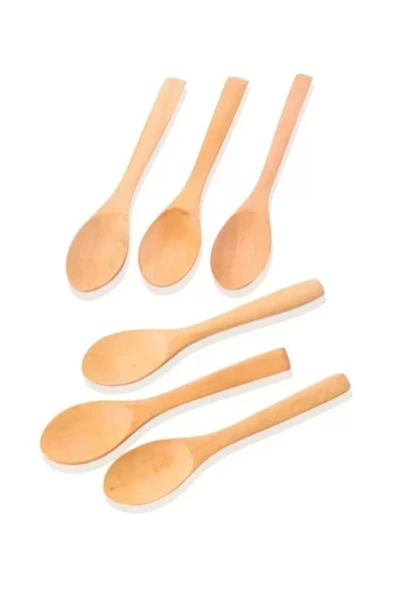 Ağaç Kaşık 6 Lı Royaleks-BLS-01-6B ürün görseli 1