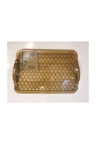 Bambu Tepsi Dikdörtgen 39,2x30 Cm Royaleks-DT3930 ürün görseli 1