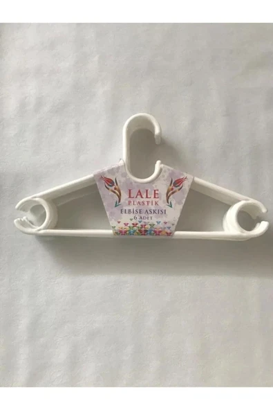 Plastik Elbise Askısı 12 Li Royaleks-L009 ürün görseli 1