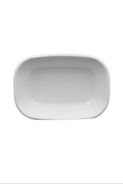 17 Cm Melamin Kare Kayı Tabak Royaleks-054 ürün görseli 1