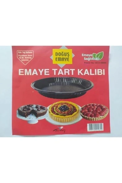 Emaye Tart Turta Kalıbı Royaleks-GVN018 ürün görseli 1