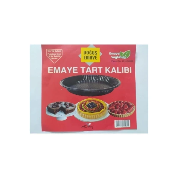 Emaye Tart Turta Kalıbı Royaleks-82501 ürün görseli 1