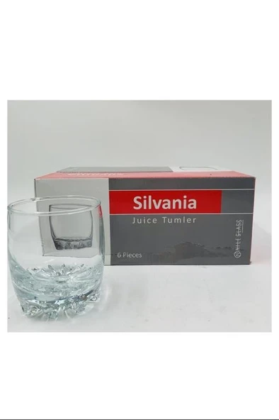 Silvania 6'lı Su Bardağı Kısa Royaleks-80975 ürün görseli 1