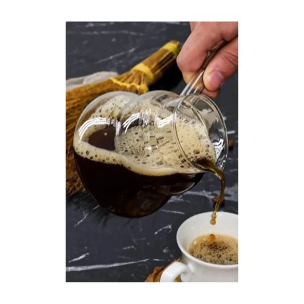 Cam Cezve 400 Ml Royaleks-CLKN-1858 ürün görseli 1