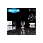 Rayan Crystal 6'lı Kahve Yanı Bardak - Resim 2