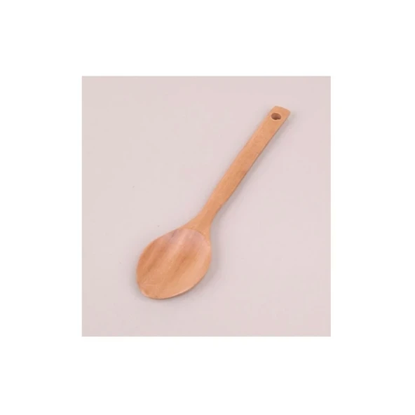 Balsa BLS-029A Ahşap Yemek Servis Kaşığı 28 cm ürün görseli 1