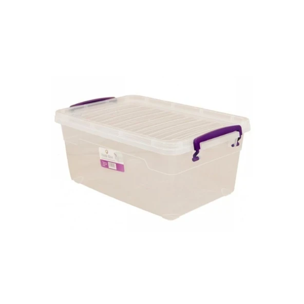 Şeffaf Çok Amaçlı 30 Lt Dikdörtgen Saklama Kabı 48x32x29 Royaleks-82113 ürün görseli 1
