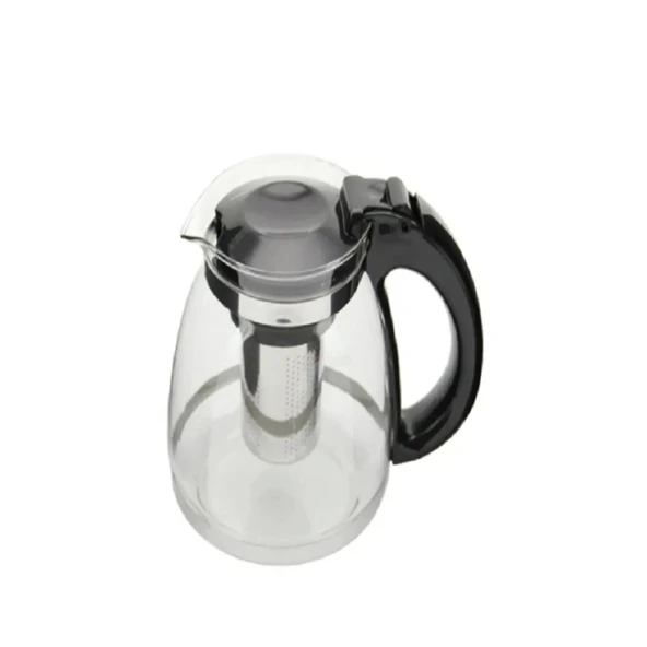 Çelik Süzgeçli Cam Çaycı Servis Demlik 1500 Ml. Royaleks-7488 ürün görseli 1