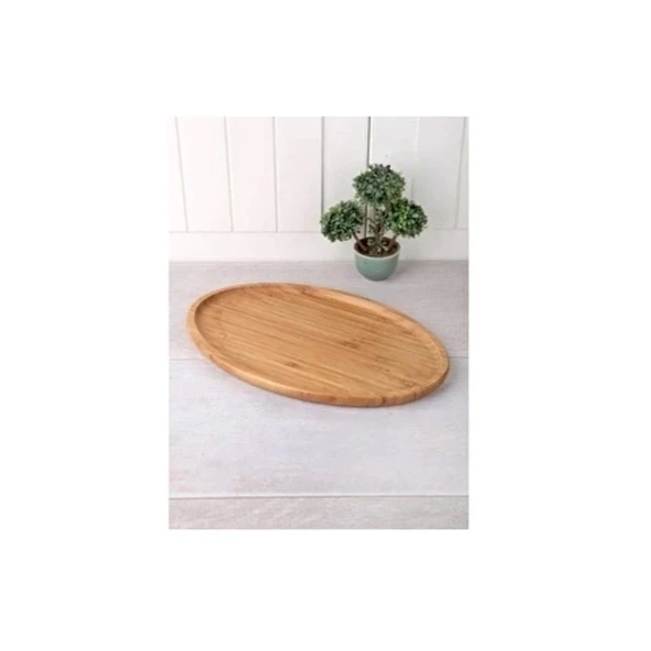 Bambu Sunum Tabağı 28x18 cm Bls Bs-2818 ürün görseli 1