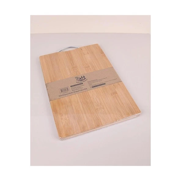Bambu Ekmek Kesme Tahtası 36x26x1,8 Cm ürün görseli 1