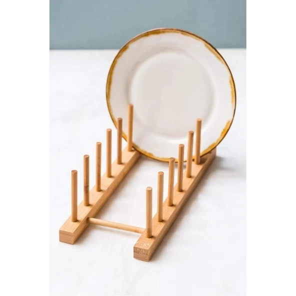 Bambu Lüx 6 Bölmeli Tabaklık 25X13,5X11Cm ürün görseli 1