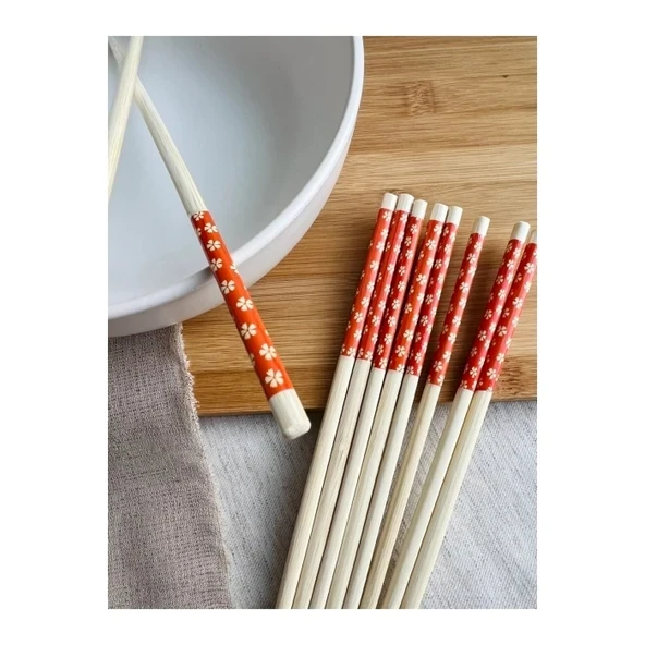 Chopsticks Bambu Yemek Çubuğu 10'lu ürün görseli 1