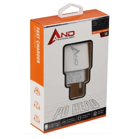 Power 20W Usb-c Adaptör Royaleks-And-A10 ürün görseli 1