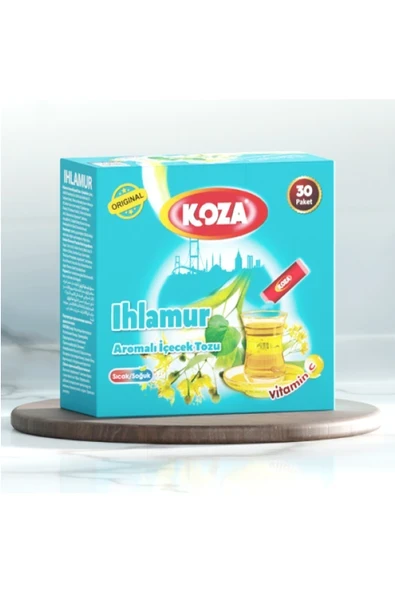 Koza Tek İçimlik Ihlamur Aromalı Toz İçecek 30'lu ürün görseli 1