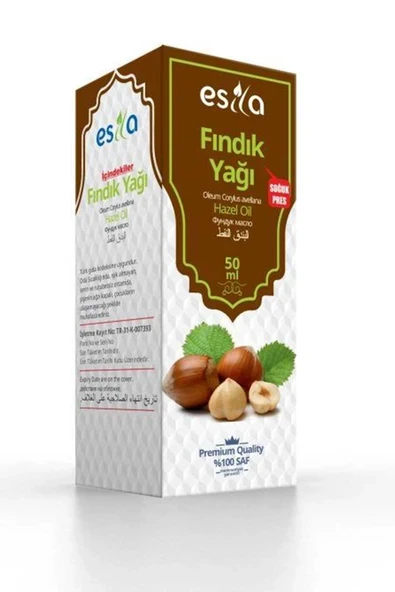 Fındık Yağı 50 Ml. ürün görseli 1