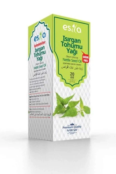 Isırgan Tohumu Yağı 20 Ml. ürün görseli 1