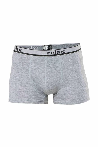 Relax Pamuklu Esnek Erkek Boxer Gri - 1268A ürün görseli 1