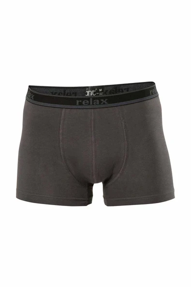 Relax Pamuklu Esnek Erkek Boxer Füme - 1268A ürün görseli 1
