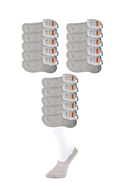 Gri Erkek Babet Çorap 15 çift ürün görseli 1