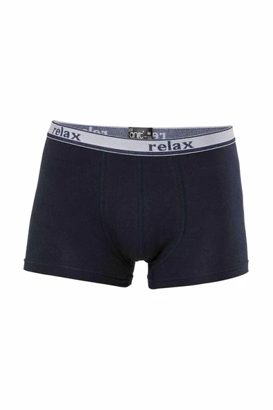 Relax Pamuklu Esnek Erkek Boxer Lacivert - 1268A ürün görseli 1