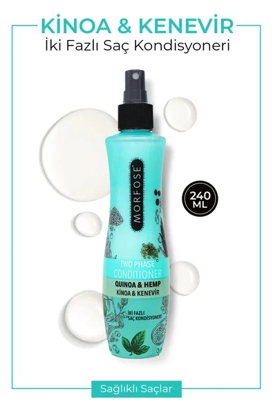 Çift Fazlı Kinoa & Kenevir Kondisyoner Fön Suyu 240 ML - mrfs ürün görseli 1