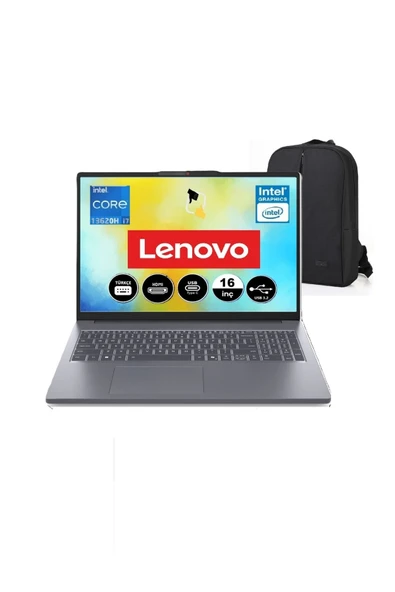 LENOVO Ideapad Slim 3 Intel Core I7 13620H 32GB 1tb SSD W11P 16" Fhd Taşınabilir Bilgisayar CsrTech ürün görseli 1