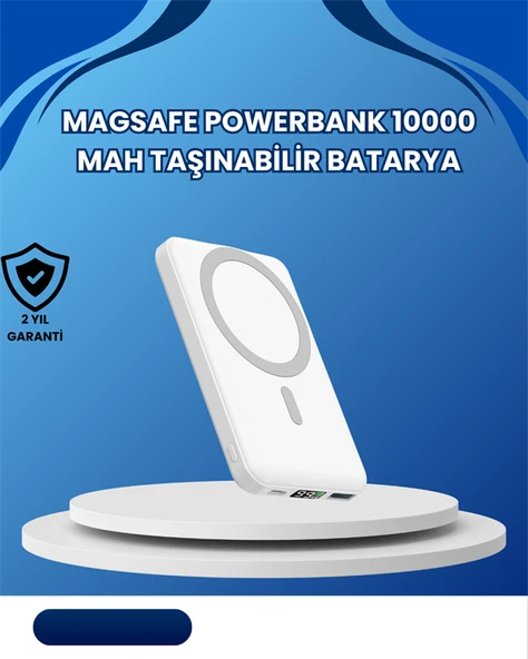 MagSafe Uyumlu 10000 mAh Powerbank ürün görseli 1