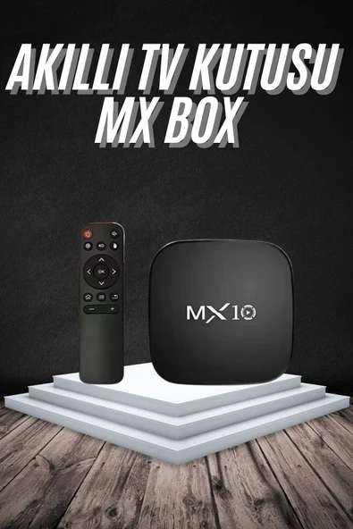 Akıllı TV kutusu Mx Box Android 7.1 TV kutusu 2.4G Wifi ürün görseli 1