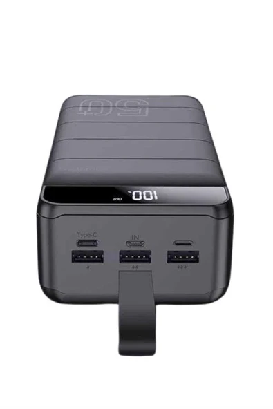 Powerbank Çoklu Şarj Girişi 50.000 Mah Taşınabilir Dijital Göstergeli ürün görseli 1