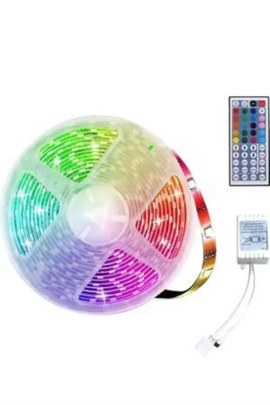 RGB Neon Şerit Led Lamba 10 Metre İç Mekan Tasarımına Uygun ürün görseli 1