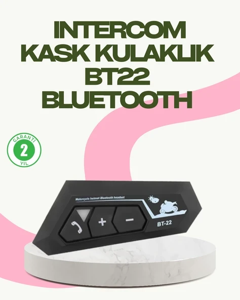 Bluetooth 5.0 EDR Kask Kulaklık Yüksek Ses Kalitesi ve Gürültü Önleme ürün görseli 1