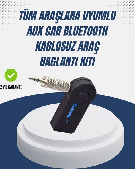 Bluetooth Destekli AUX Müzik ve Konuşma Cihazı ürün görseli 1