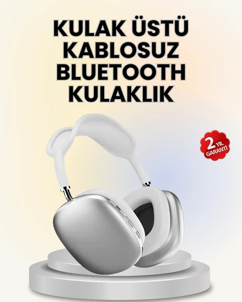 Katlanabilir Kablosuz Kulaklık | Yüksek Ses Kalitesi, 10 Metre Bağlantı Menzili ürün görseli 1