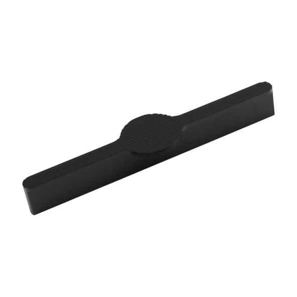 Saral Çizgili Mat Siyah Metal Kulp 160 mm 16 cm Mobilya Çekmece Mutfak Dolabı Dolap Kapak Kulpları ürün görseli 1