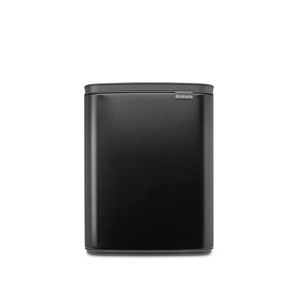 Brabantia Bo Mat Siyah Çöp Kutusu 12lt ürün görseli 1