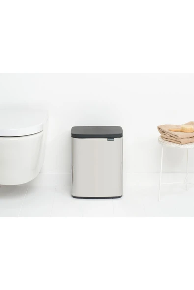 Brabantia Bo Brıllant Steel Çöp Kutusu 12lt ürün görseli 1