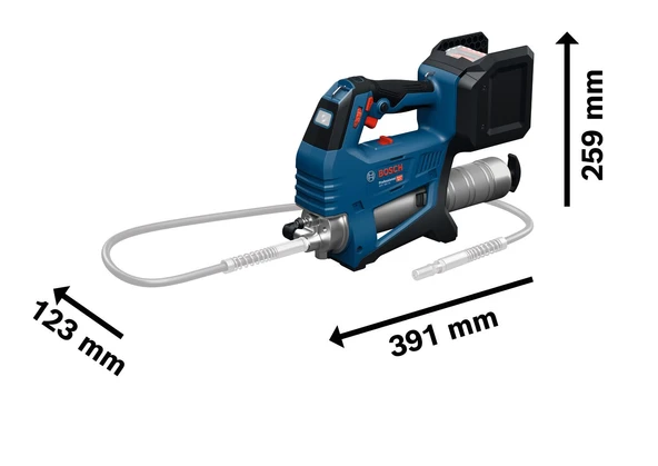 Bosch GFP 18V-10 Akülü Gres Tabancası Solo - Resim 3