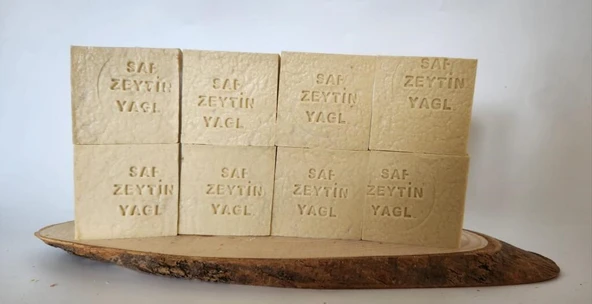 Doğal Üretim Sabunu Saf Zeytinyağlı 8'li Set ürün görseli 1