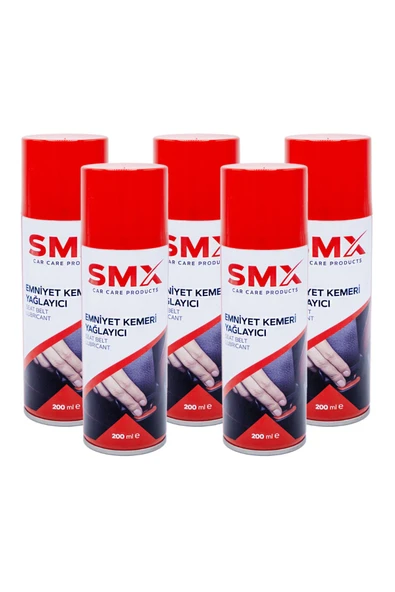 SMX Emniyet Kemeri Yağlayıcı 200 ML 5 Adet ürün görseli 1