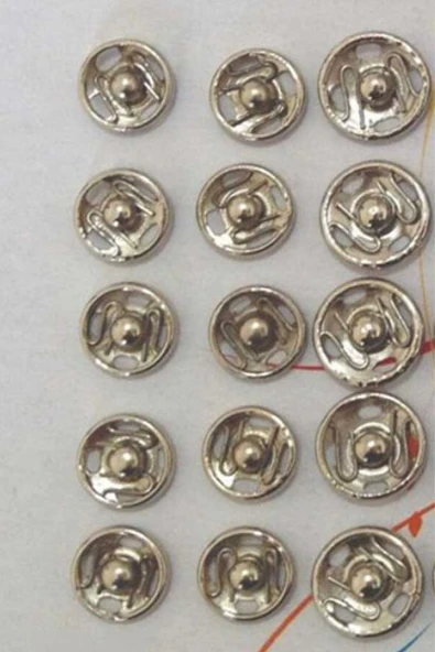 Çıt Çıt 30 mm 6'lı Siyah - Resim 2