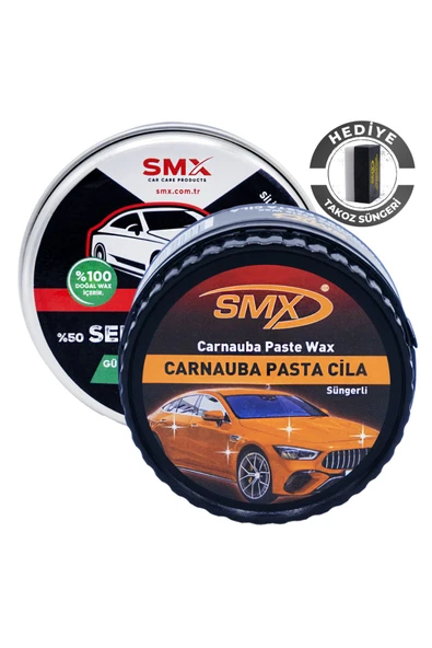 SMX Pasta Cila 270gr, Final Wax 150ml + Hediye Takoz Cila Süngeri ürün görseli 1