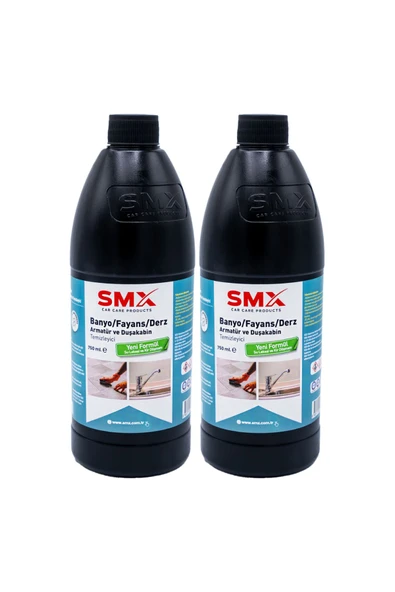 SMX Banyo-Fayans-Derz-Armatür ve Duşakabin Temizleyici 750 Ml. 2 Adet ürün görseli 1