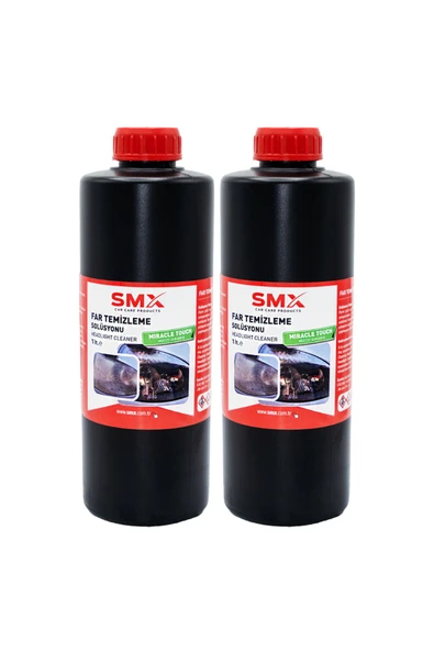 SMX Far Temizleme Solüsyonu 1 Lt. 2 Adet ürün görseli 1