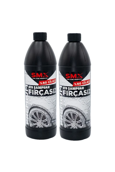 SMX Premium %60 Cilalı Fırçasız Oto Şampuanı 750 ml 2 Adet ürün görseli 1