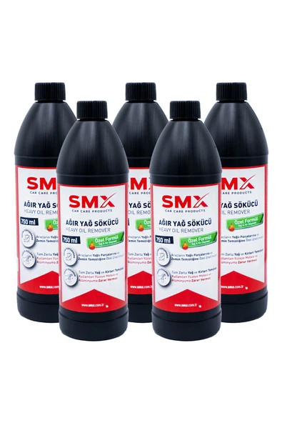 SMX Ağır Yağ Sökücü 750 Ml 5 Adet ürün görseli 1