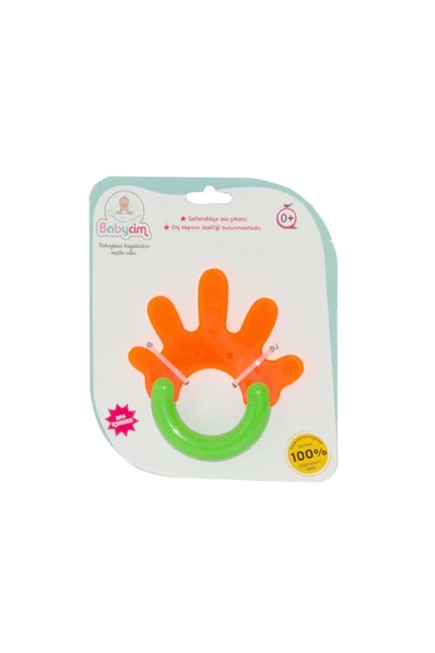Babycim El Dişlik Bebek Çıngırak ürün görseli 1