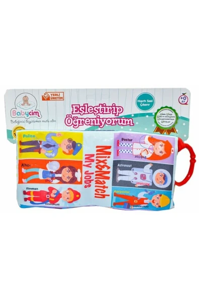 Babycim Eşleştirip Öğreniyorum Meslekler Urt003-20 ürün görseli 1