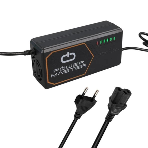 Powermaster PM-31174 24 Volt - 20 Amper C16 Uçlu Elektrikli Bisiklet Şarj Cihazı ürün görseli 1