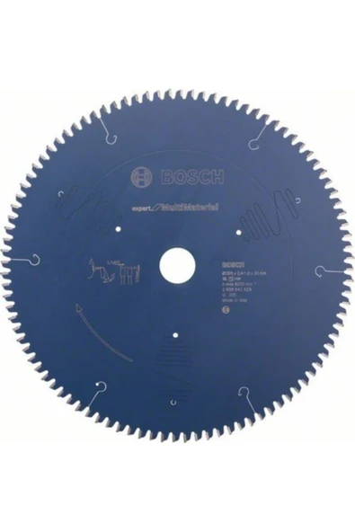 Bosch Expert For Multimaterial Daire Testere Bıçağı 305 x30 mm 96 D 2608642529 ürün görseli 1